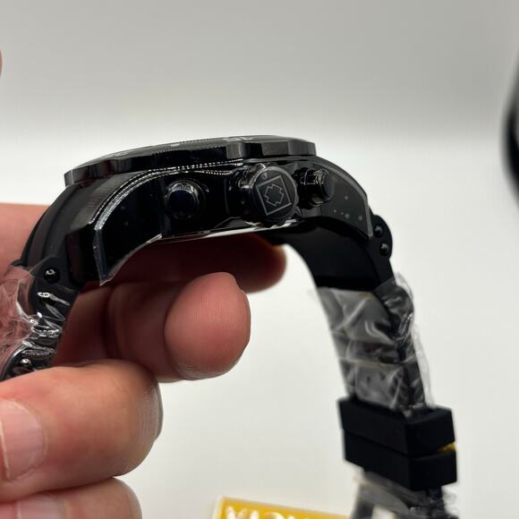 Invicta Pro Diver Scuba 37231 Mens 48mm Chronograph Black Quartz 100m NIBWT - Picture 9 of 17